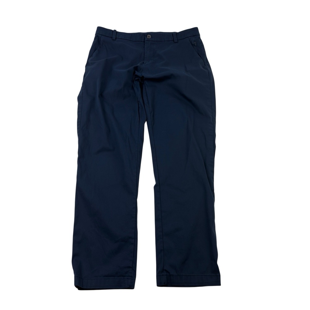 Lululemon Commission Classic‎ Swift Cotton Wind Resistant Pants True Navy 34x30